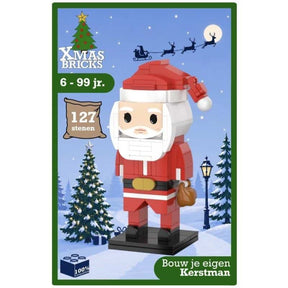Sintbricks xmas bricks bouw je eigen kerstman 127 delig