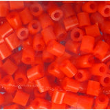 Hama strijkkralen 1000 stuks oranje neon