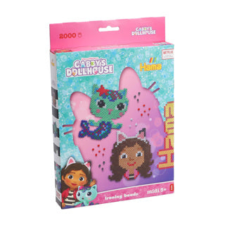 Hama strijkkralen 2000 stuks gabby's dollhouse | 2 stuks