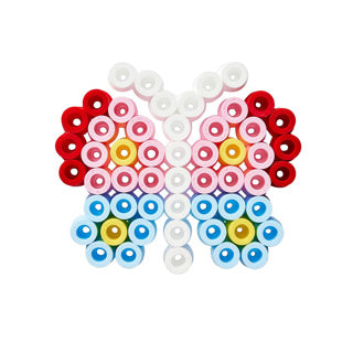 Hama strijkkralen maxi 100 stuks vlinder | 5 stuks