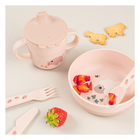 Done by deer foodie tuitbeker tiny farm - roze