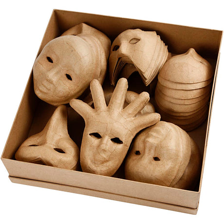 Creativ company https: www.cchobby.nl maskers-h-12-21-cm-60-stuk-1-doos