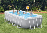 Piscina telaio di prisma intex 488 x 244 x 107 cm piscina rettangolare