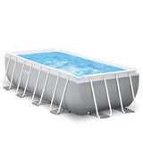 Piscina telaio di prisma intex 488 x 244 x 107 cm piscina rettangolare