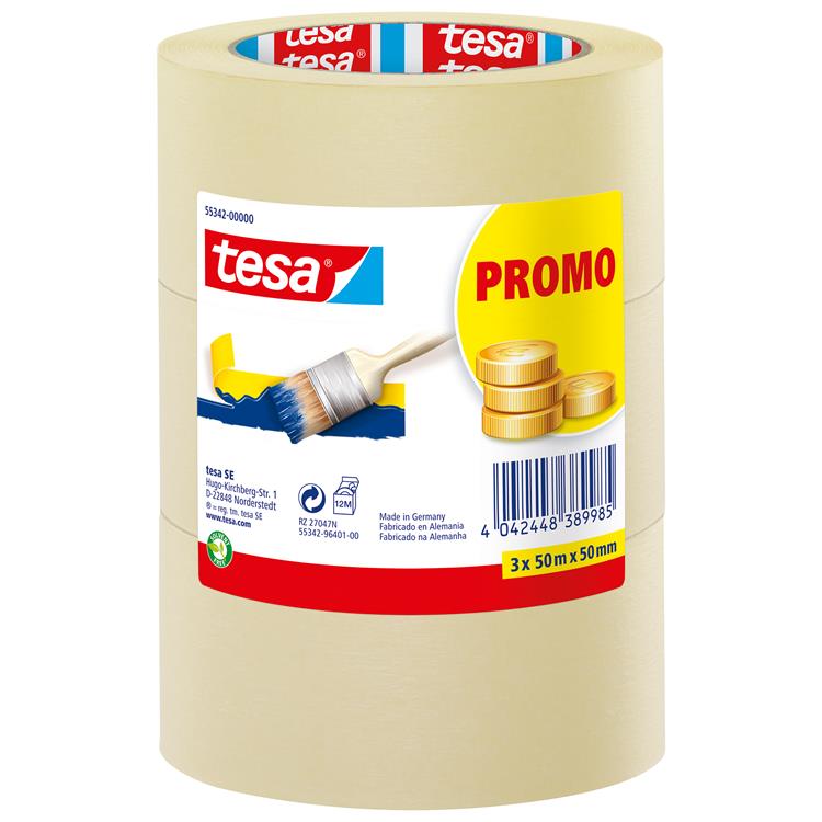 Tesa 1054505 - masking 3x50m:50mm | 1 stuks