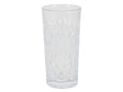 Glas whiskey water m relief 330ml 15cm 6 stuks