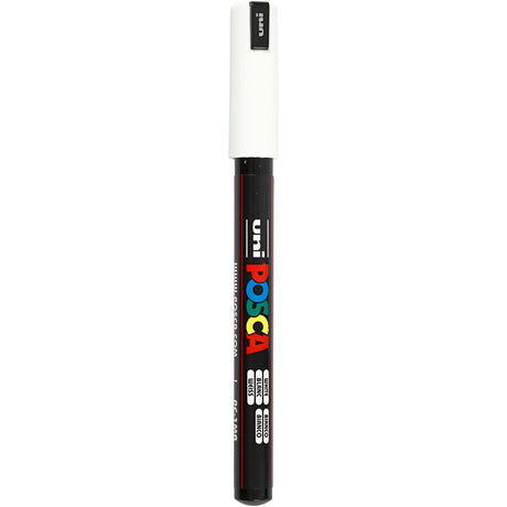 Uni posca https: www.cchobby.nl posca-marker-afm-pc-1mr-lijndikte-0-7-mm-extra-fijn-wit-1-stuk