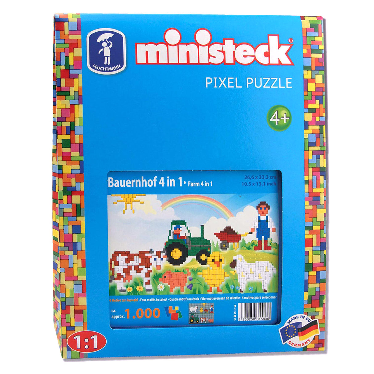 Ministeck Farm 4in1, 1000st.