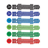 Bandes de couleurs Ministeck, 9e.