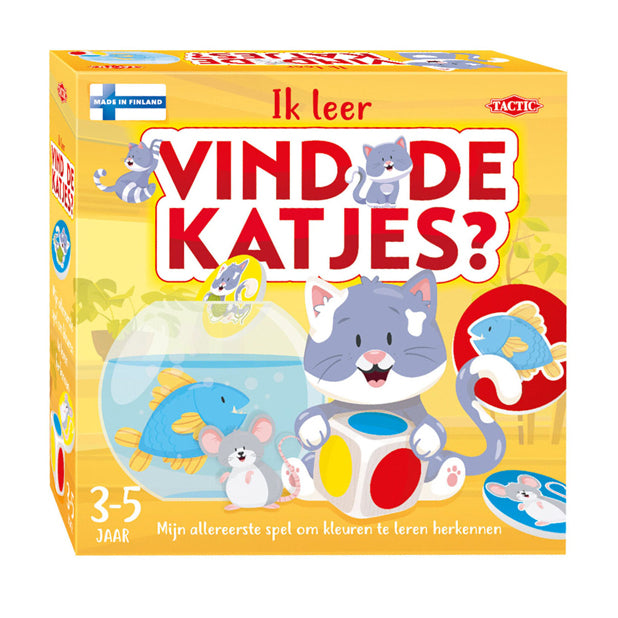 Tactic trouve le jeu pour enfants des chatons