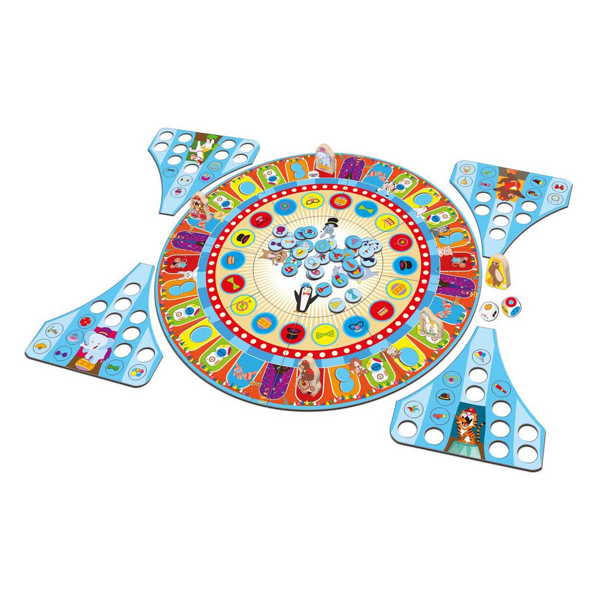 SELECTA DIEREN CIRCUS Board Game