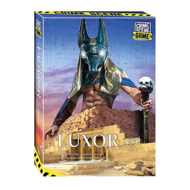 Taktik -Tatort Luxor 1932 Brettspiel