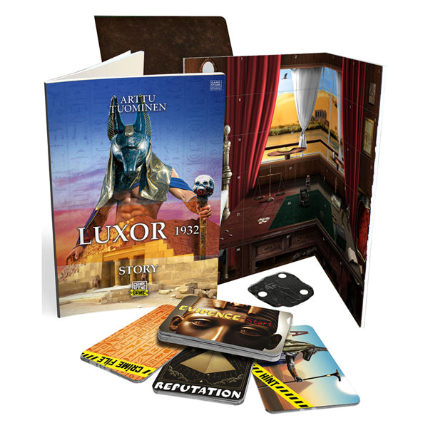 Taktik -Tatort Luxor 1932 Brettspiel