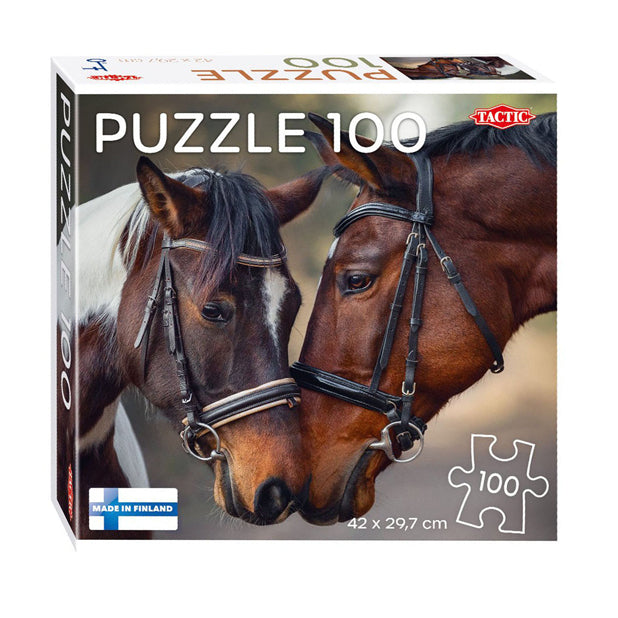 Taktische Puzzle -Puzzle -Pferde, 100..