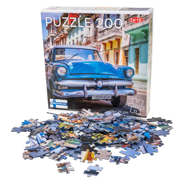 Tactic Jigsaw Puzzle Vintage Car i Havana, 200.