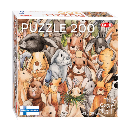 Tactique Bunnies de puzzle pour puzzle, 200st.