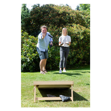 Bex croquet family – houten croquet spel – klassiek tuinspel voor 6 spelers – grenenhout uitvoering – complete set met draagtas – vanaf 8 jaar