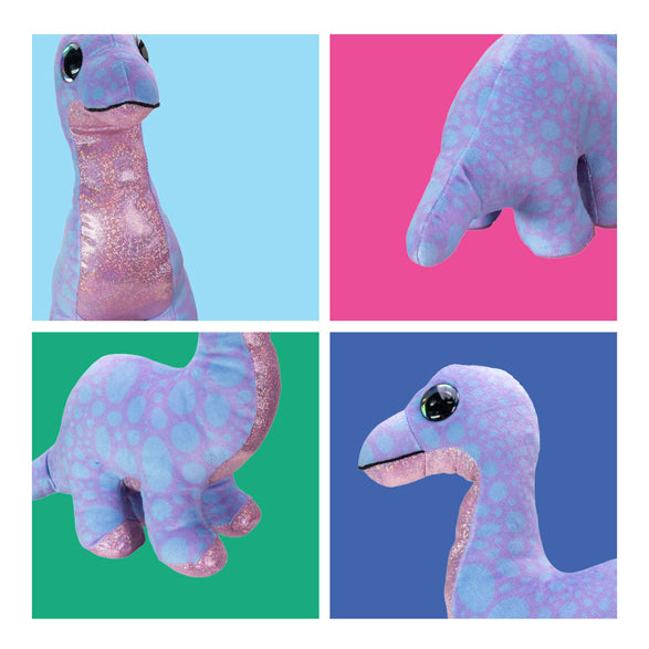 LUMO Stars Hug Brontosaur, 15 cm