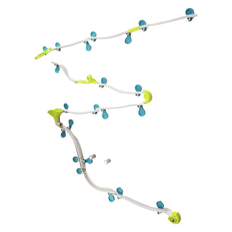 Kosmos gecko run – knikkerbaan - starter set - marble run - verticale knikkerbaan met kleefpads voor gladde oppervlakken