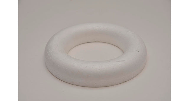 Ring ø 17 x 3 cm half rond styropor