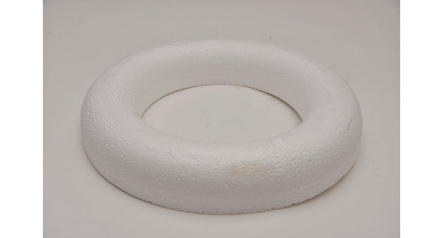 Ring ø 30 x 6 cm half rond styropor