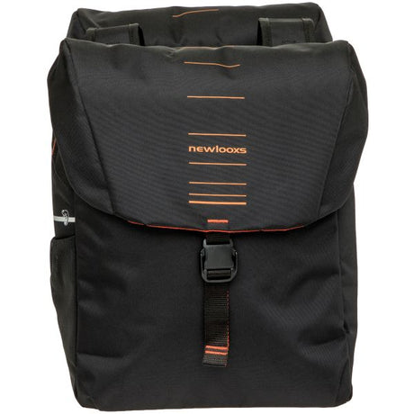 Burgers - new looxs tas new looxs vigo dubbel | zwart oranje | 40l