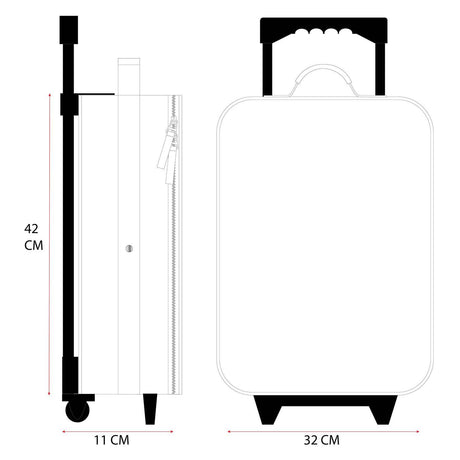 Vadobag woezel pip trolley koffer made to roll
