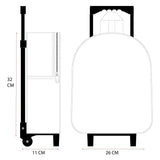 Vadobag stitch 3d trolley rugzak great escapes