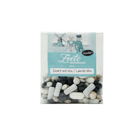 Kindly's zwart wit mix zak (8x 400gr)