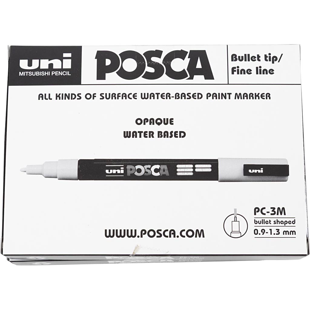 Http: www.cchobby.nl posca-marker-afm-pc-3m-lijndikte-0-9-1-3-mm-fijn-diverse-kleuren-12-stuk-1-doos