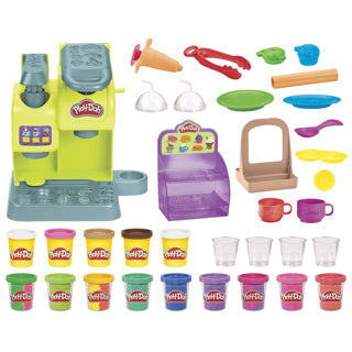 Hasbro playdoh regenboog shimmer cafe speelset