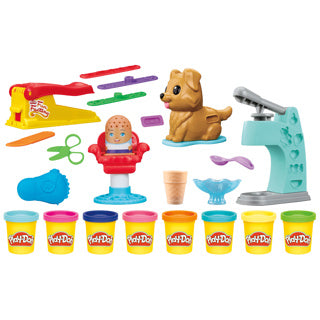 Play-doh mini classic bundel - 4in1 speelset - 8 kleipotjes