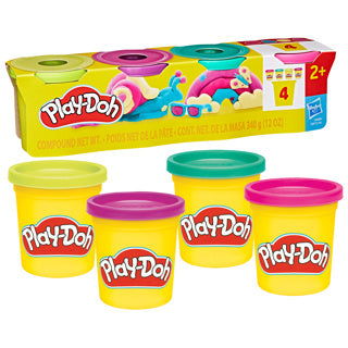Playdoh classic 4 pack | 8 stuks
