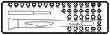 PA0401A Beta Micro Scwardriver Set