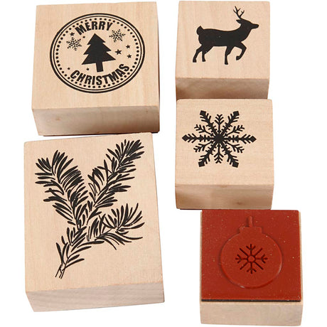 Creativ company https: www.cchobby.nl stempelset-kerstmis-5-div-1-doos