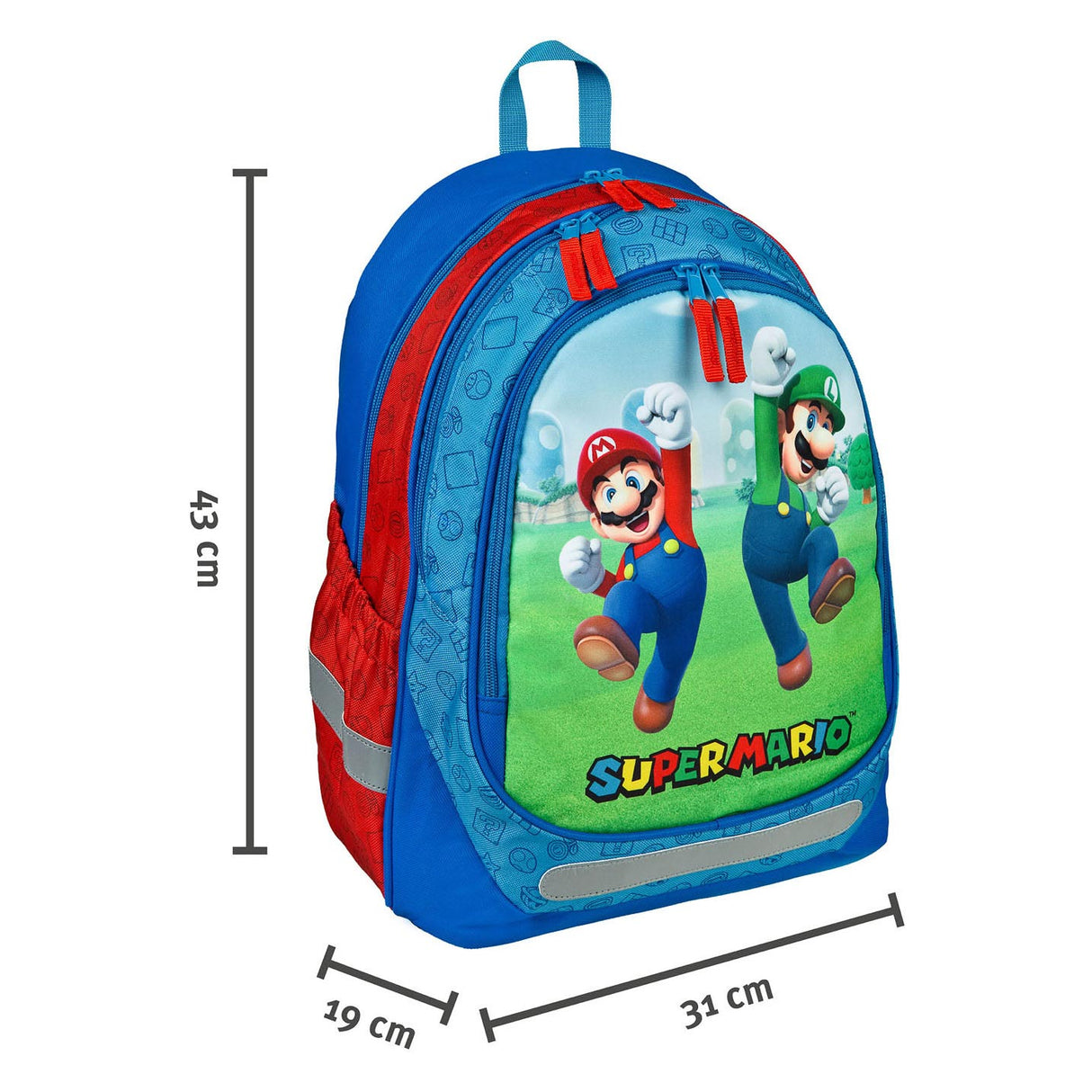 Undercover Super Mario School ryggsäck