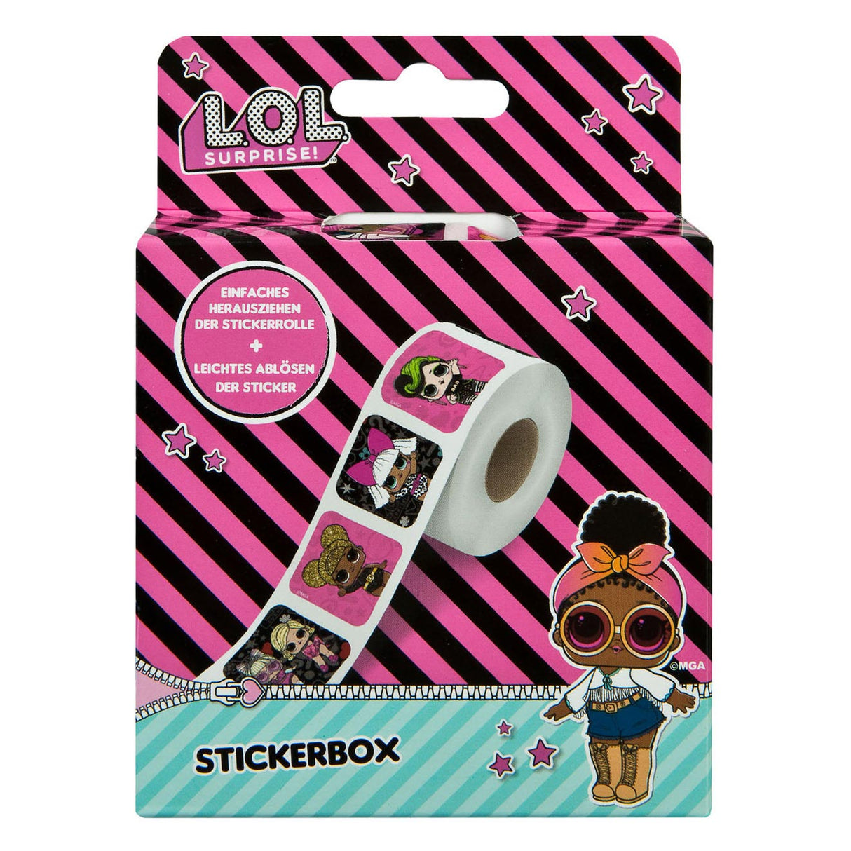 L.O.L overraskelse! Stickerbox, 200.