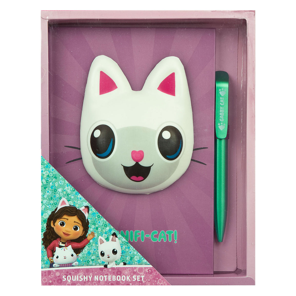 Undercover Squishy Notebook Gabby's Dollhouse s perem