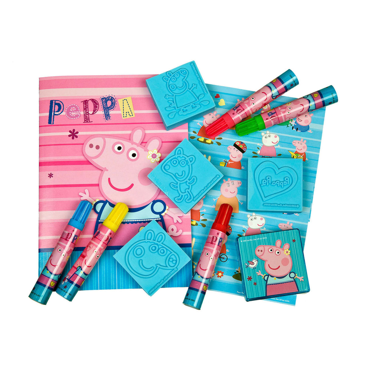 Undercover Mega Stamping Color Set Peppa Pig