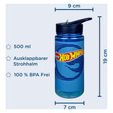 Undercover Aero Drinking Bottle Hot Wheels, 500 ml