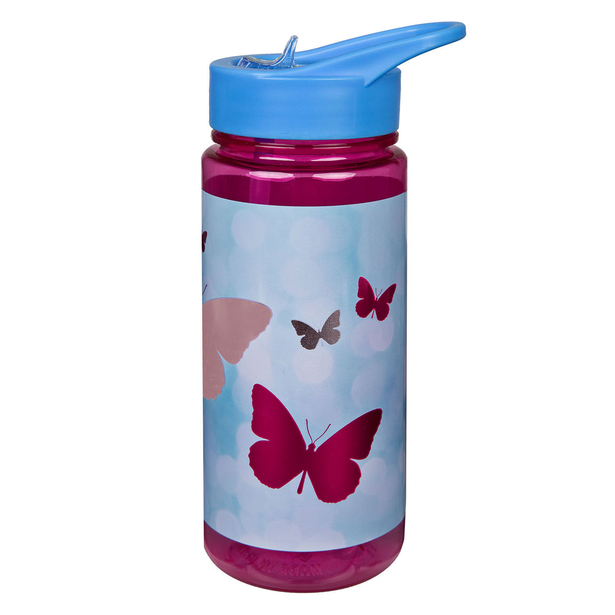 Undercover aero drinking bottle butterflies, 500ml