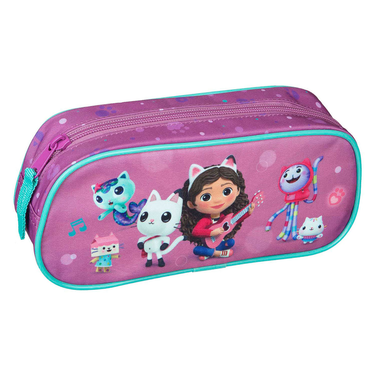 Undercover koci domek gabi serie - piórnik - fuchsia - gabi en vrienden
