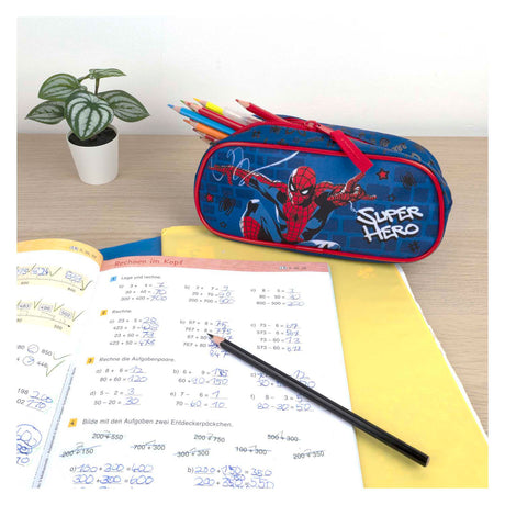 Spider-man etui voor kinderen - spiderman schoolspullen