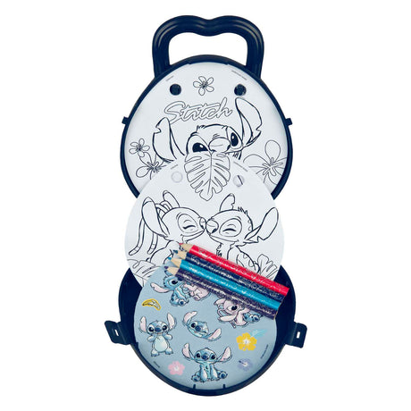 Undercover kleurset to go stitch met kleurpotloden en stickers