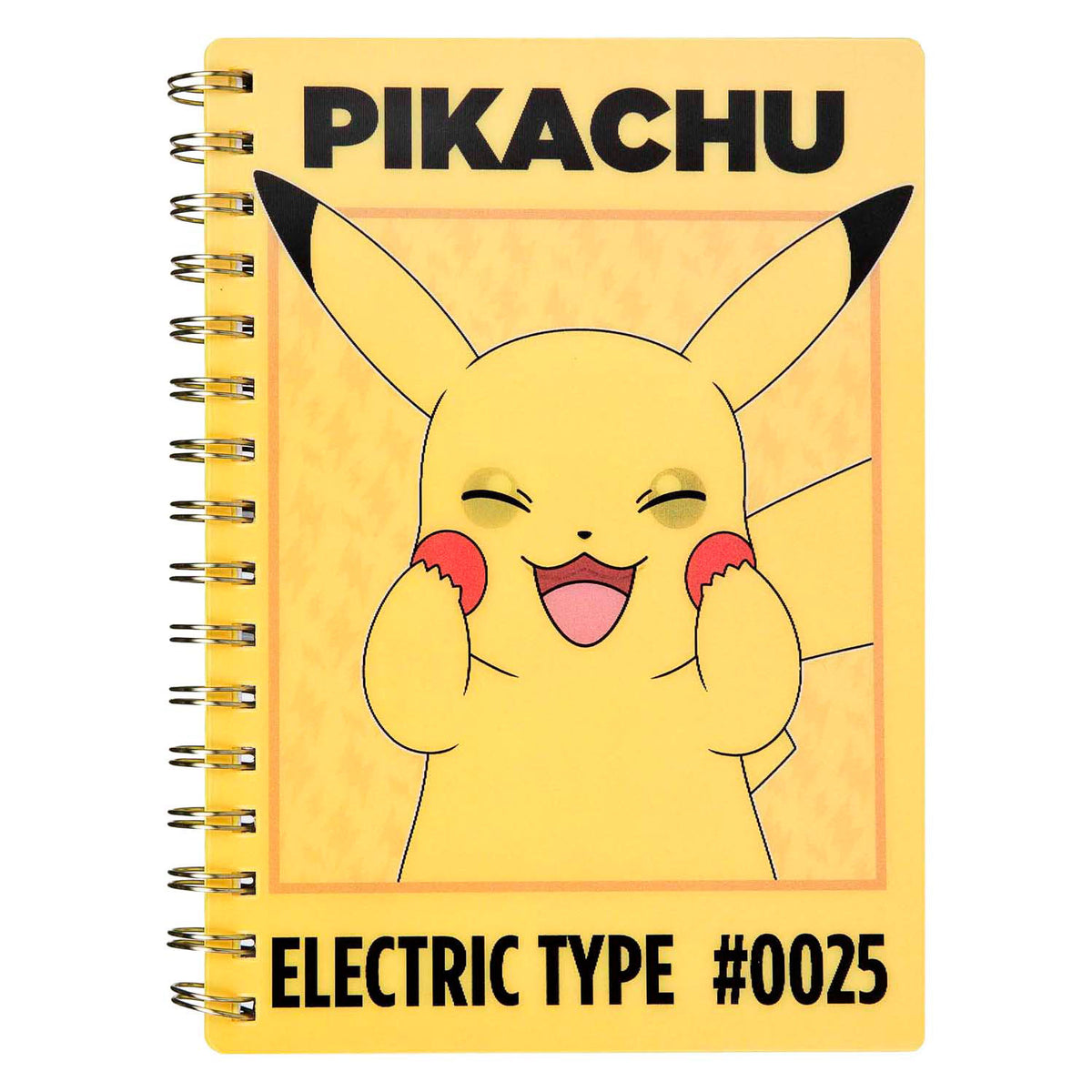 Undercover notitieboek pokémon pikachu 3d effect - school en creatief.