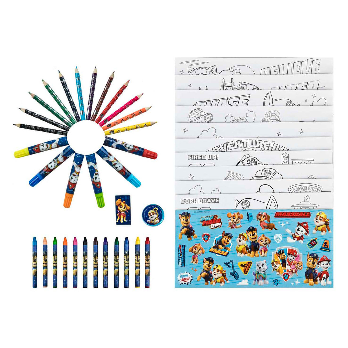 Paw patrol kleurkoffer - 44dlg..