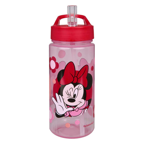 Undercover drinkfles minnie mouse 500ml - bpa vrij rietjesbeker roze.