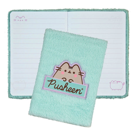 Undercover pluchen notitieboek a5 pusheen the cat