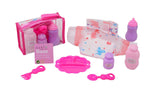 Johntoy john toy baby rose verzorgset in tasje