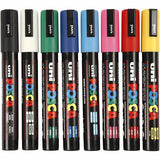 Https: www.cchobby.nl posca-marker-afm-pc-5m-lijndikte-2-5-mm-medium-diverse-kleuren-8-stuk-1-doos